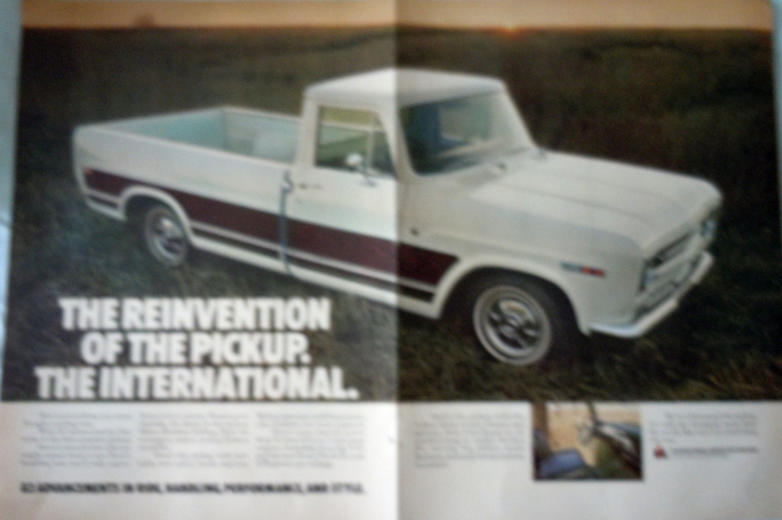 International Harvest Company Pickup Truck Magazine 2 Page Advertising 1969 - $5.99