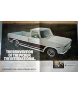 International Harvest Company Pickup Truck Magazine 2 Page Advertising 1969 - $112.04 MXN