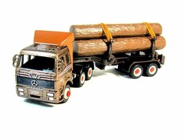 MERCEDES-BENZ Truck, Metallic Brown Welly Diecast CAR/TRUCK Collector&#39;s Model - £26.22 GBP