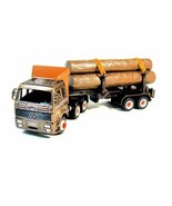 MERCEDES-BENZ TRUCK, METALLIC BROWN WELLY DIECAST CAR/TRUCK COLLECTOR&#39;S ... - $32.81