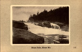 Hiram Falls Hiram Me - Undivided Back pre-1908 postcard bk64 - £3.16 GBP