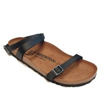 Birkenstock Daloa Ankle Strap Cork Footbed Leather Sandals EU 40 Womens 9-9.5 - £83.27 GBP