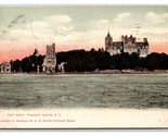 Hart Island From Water Thousand Islands New York NY UDB Postcard W19 - £2.33 GBP