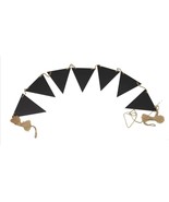 Chalk It Up Blackboard Garland 7 Pennants with 71 inch Cord - $185.40 MXN