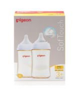 Pigeon SofTouch Bottle PPSU 240ml Twin Pack - $151.56