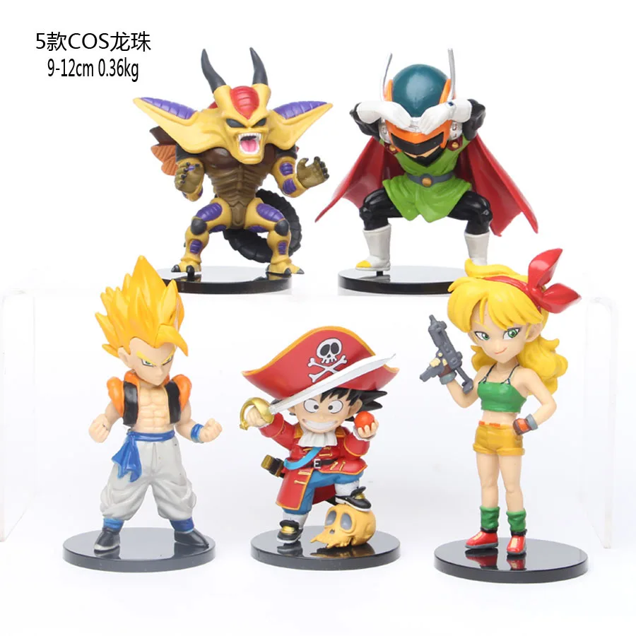 BANDAI Dragon Ball Action Figure 5 Cosplay One Piece Son Goku Ranchi Son Cohan - £48.46 GBP