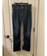 Silver Jeans Co.  Men’s Blue Jeans Zip Button Size 32x33 Suki Mid Skinny... - $40.74