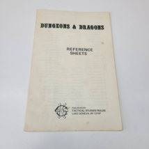 Dungeons &amp; Dragons Reference Sheets from the white box OCE TSR 1974 - £60.24 GBP