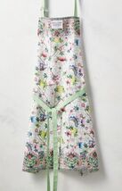 NEW William Sonoma Famille Rose Apron Multicolor  FRUITS FLOWERS BUTTERF... - $35.11