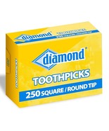 250 TOOTHPICKS for Perio Aid oral #2 #3 Square Round 2.5&quot; wood toothpick... - £15.84 GBP