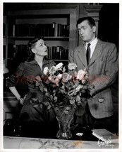 VINTAGE PHOTO c.1953 Buddy EBSEN and Martha SCOTT by GARBO Chicago - $9.99