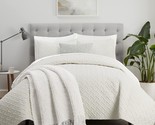 SERTA ComfortSure Soft Lightweight 3 Piece Summer Bedding Comforter Beds... - £52.32 GBP