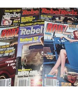 Lot Of 6 RebelRodz Magazines 2009, 2017, 2007 &amp; 2019 - $21.99