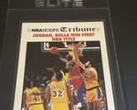 1991-92 Hoops Jordan, Bulls Win First NBA Title Michael Jordan #542 - £4.64 GBP