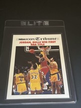 1991-92 Hoops Jordan, Bulls Win First NBA Title Michael Jordan #542 - £4.60 GBP