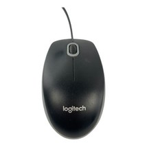 Logitech Wired USB Optical Mouse for Windows PC MAC &amp; More M-U0026 - Black/Grey - £6.00 GBP