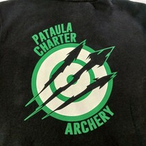 District VIT Fleece PATAULA CHARTER ARCHERY Men's Black Hoodie Sweatshirt Size S image 3