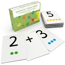 Magnetic Number Flash Cards - Large 0-25 Math Cards, Early Addition And ... - $40.32