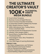 The Ultimate Creator’s Vault: 100K+ PLR Digital Assets Mega Bundle for S... - €4,27 EUR