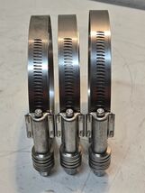 3 Quantity of Breeze Constant Torque 0345 CT450 SS Hose Clamps (3 Quantity) - $29.09