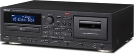 Teac - AD850SEB - Cassette Deck USB Rec. CD Player - Black - $749.95
