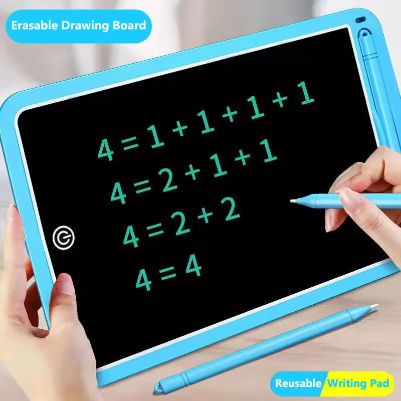 Electronic Erasable Drawing Board Reusable Writing Pad Educational Toy Gift for - £8.75 GBP