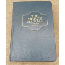 Vintage 1977 Merck Manual 13th Edition Thumb-Indexed Medical Reference Book - $210.76 MXN