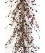 EV-C6 Primitive Pip Berry Garland Burgundy Color - 5 foot / 60 inches - £13.17 GBP