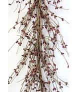 EV-C6 Primitive Pip Berry Garland Burgundy Color - 5 foot / 60 inches - £12.68 GBP