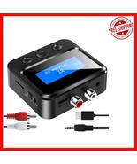 Portable Bluetooth Transmitter &amp; Receiver - Supports RCA &amp; AUX for Easy Use - $587.19 MXN