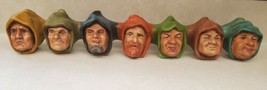 Seven Dwarfs Vintage Quirky Paint Your Own Pottery Style Mantle Piece Un... - £55.23 GBP