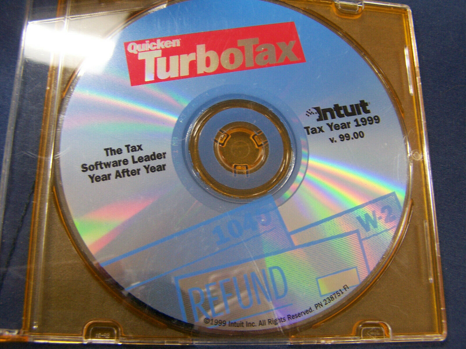 Turbotax tax year 1999 v 99.00 Quicken Intuit - $14.84