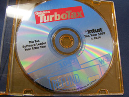 Turbotax tax year 1999 v 99.00 Quicken Intuit - £11.66 GBP