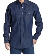 Men&#39;s Wrangler Work Shirt Western REG-XL Pearl Buttons New Without Tags - $427.84 MXN