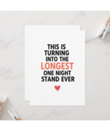 Beesonpage Funny Card - Anniversary, Couple, Naughty, Love Longest One N... - $303.77 MXN