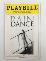 2003 Playbill The Peter Norton Space Rain Dance by Lanford Wilson - £15.12 GBP