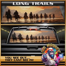 Long Trails - Truck Back Window Graphics - Customizable - $55.12+