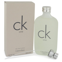 Calvin Klein CK One Perfume 6.7 Oz Eau De Toilette Spray  - £47.76 GBP