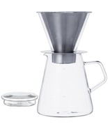 700 ml Carat Coffee Dripper and Pot with Lid by Kinto  - £41.25 GBP