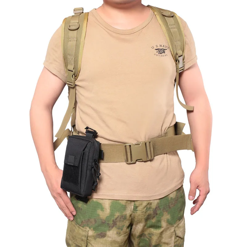 Sporting Molle A waist Bag Outdoor Emergency edc pouch Phone Pack Sportings Clim - £28.99 GBP