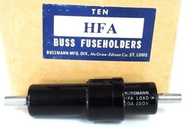 BOX OF 10 NEW BUSSMANN HFA BUSS FUSEHOLDERS FUSE HOLDERS 20A 250V, 1/4&quot;x... - $235.00