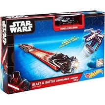 Star Wars -  Blast &amp; Battle  DARTH VADER Lightsaber Launcher Playset by ... - £23.42 GBP