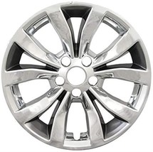 2015 / 2016-2018 Chrysler 300 # IMP-381CC 17&quot; 2 Tone Chrome Wheel Skins SET/4 - £70.02 GBP