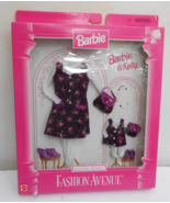 Barbie &amp; Kelly Matchin’ Styles purple velvet jumpers Fashion Avenue New ... - £35.36 GBP