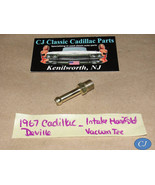 OEM 1967 Cadillac 429 Engine INTAKE MANIFOLD VACUUM PORT TEE FITTING - €30,09 EUR