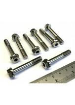 Set Of 8 X Titanium Cylinder Head Collar Screw Bolt Kit Ktm XCF350 2021 - $67.37