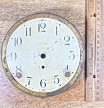 Old Sethy Thomas Clock Movement Dial Pan (K9986) - £18.37 GBP