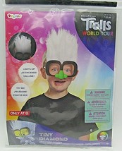 Trolls World Tour Tiny Diamond Child Light Up Glasses Headpiece One Size - £9.43 GBP