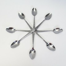 Interpur Florenz Teaspoons 6.125&quot; Stainless Lot of 8 - £20.91 GBP