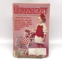 Vintage Workbasket February 1979 Book, Valentine Pattern and Idea Booklet, Craft - £6.14 GBP